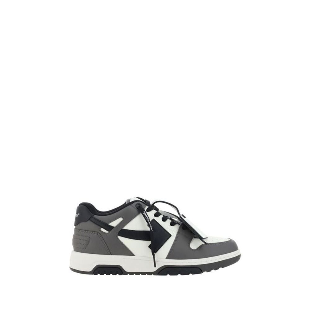 Off-White Multicolor Calf Leather Bos Taurus Athletic Men's Sneakers